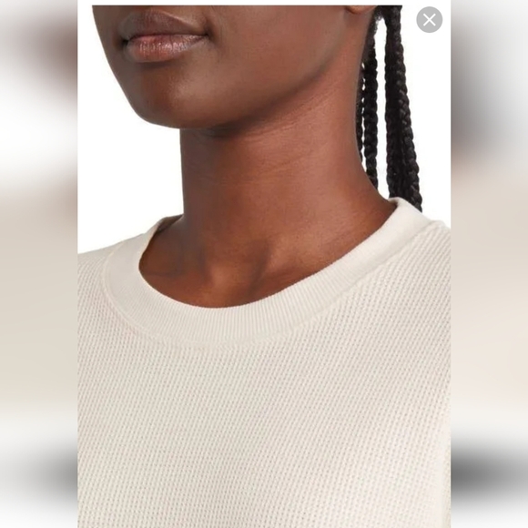 Good American thermal boyfriend sweatshirt - Picture 3 of 8